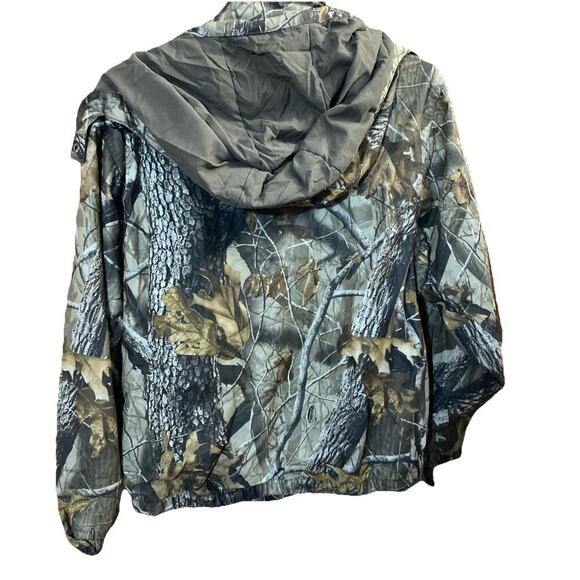 Remington Real Tree Hardwood Camo Insulated Coat Mens M Thermal Thermore Hunting - Picture 2 of 10